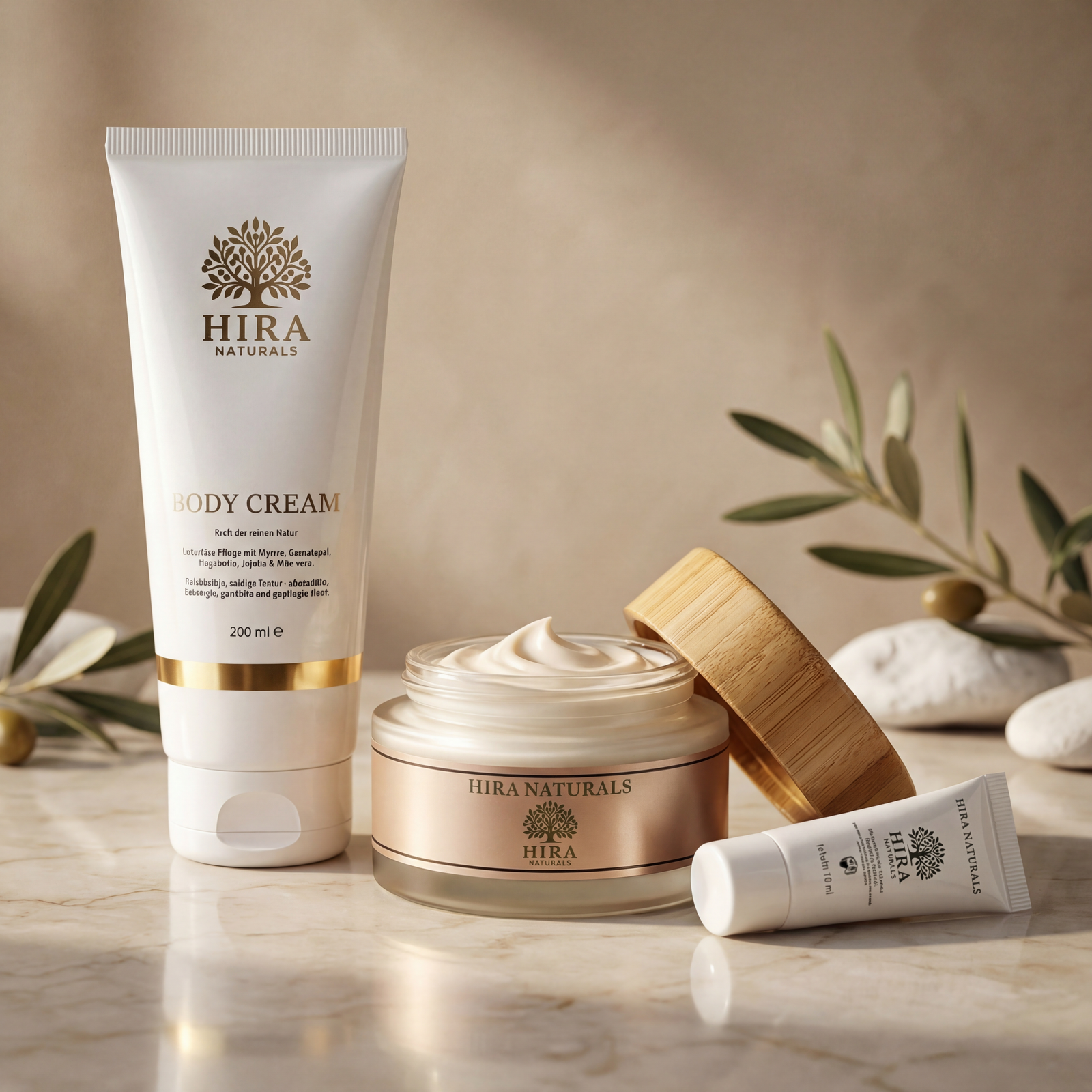 Hira Naturals Pflegepaket