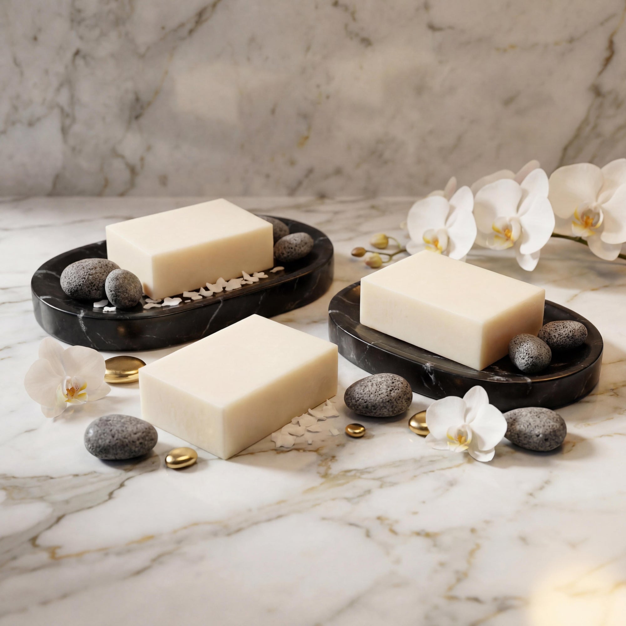 HIRA Velvet Calm Triple Care (3 × 150 g Bar)